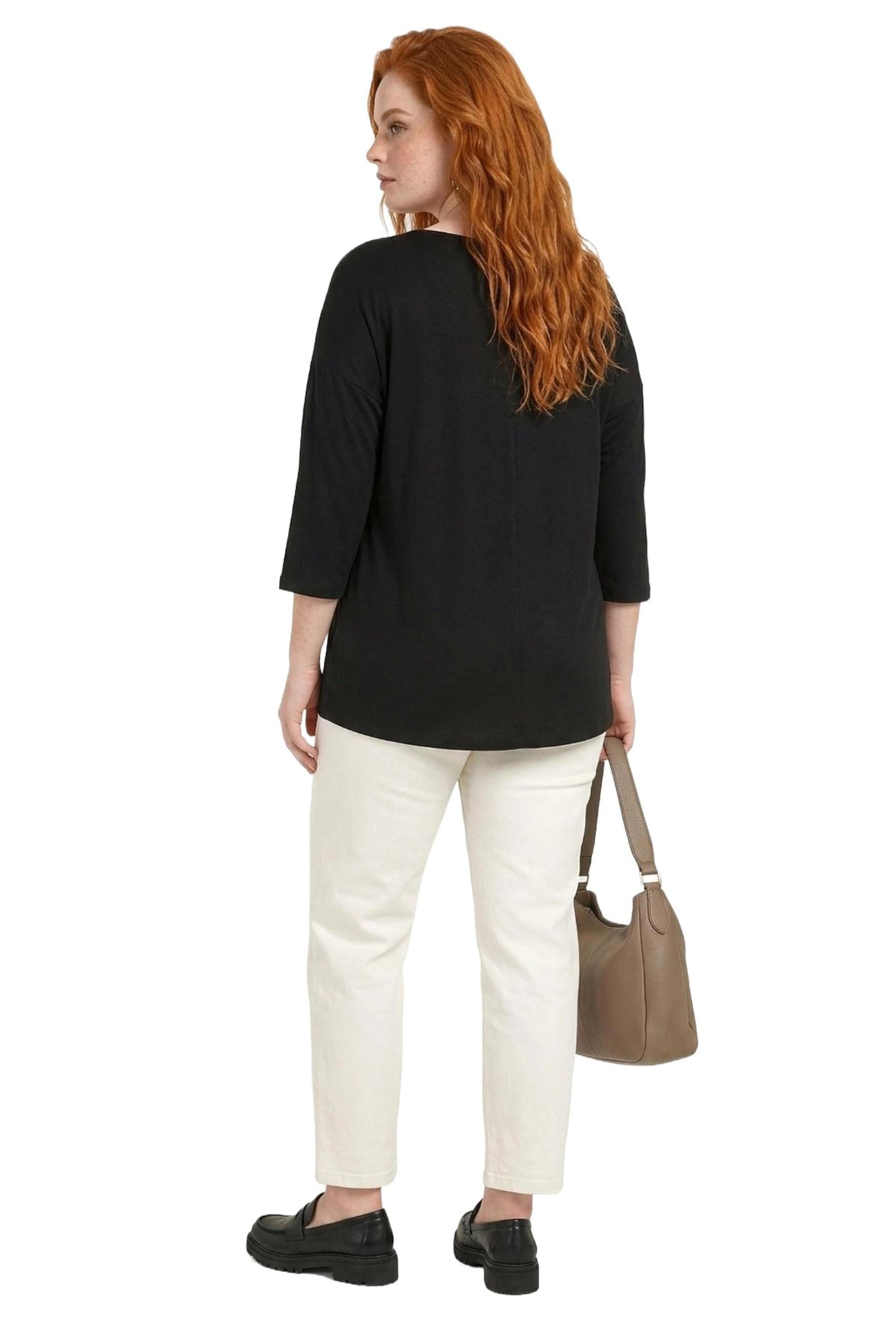 Shape Of You Shirt in Zwart