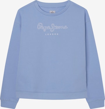 Pepe Jeans Sweatshirt 'Rose' in Blue: front