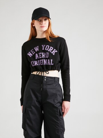 AÉROPOSTALE Sweatshirt 'NEW YORK ORIGINAL' i svart