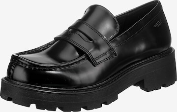 VAGABOND SHOEMAKERS Classic Flats 'Cosmo 2.0' in Black: front