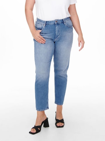 ONLY Carmakoma Regular Jeans 'CAREneda' in Blauw: voorkant