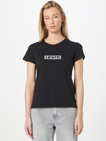 LEVI'S ® - Camisa 'The Perfect Tee' em preto: frente