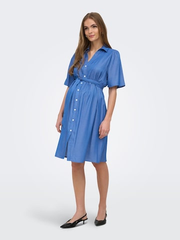 Only Maternity - Vestido 'OLMPani' en azul