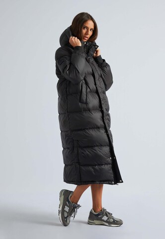 JACK1T Wintermantel in Schwarz