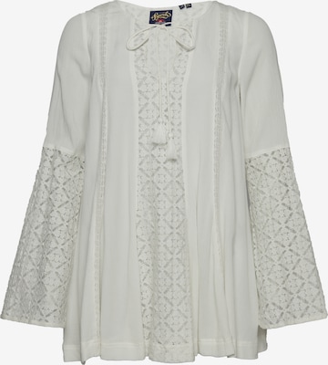 Superdry Dress in White: front