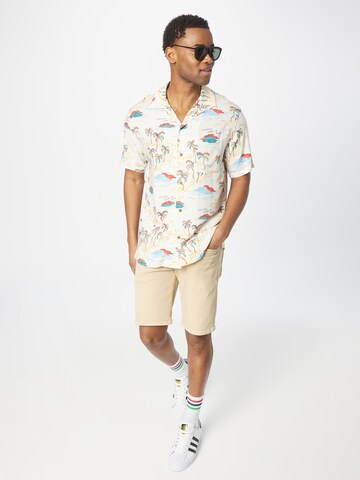 SCOTCH & SODA Regular fit Overhemd in Wit