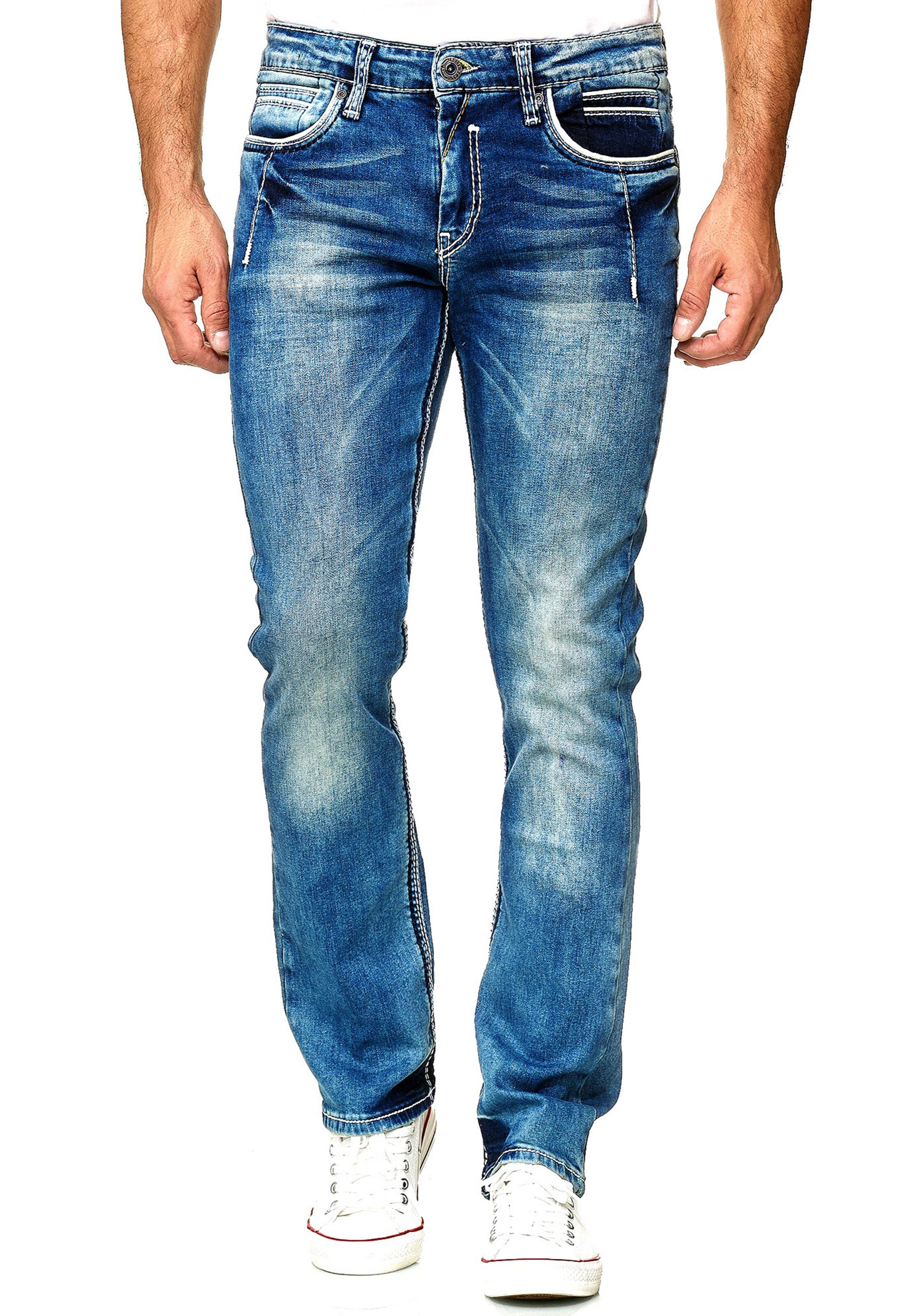 Rusty Neal Regular Jeans 'NEW YORK 29' in Blau: Vorderseite