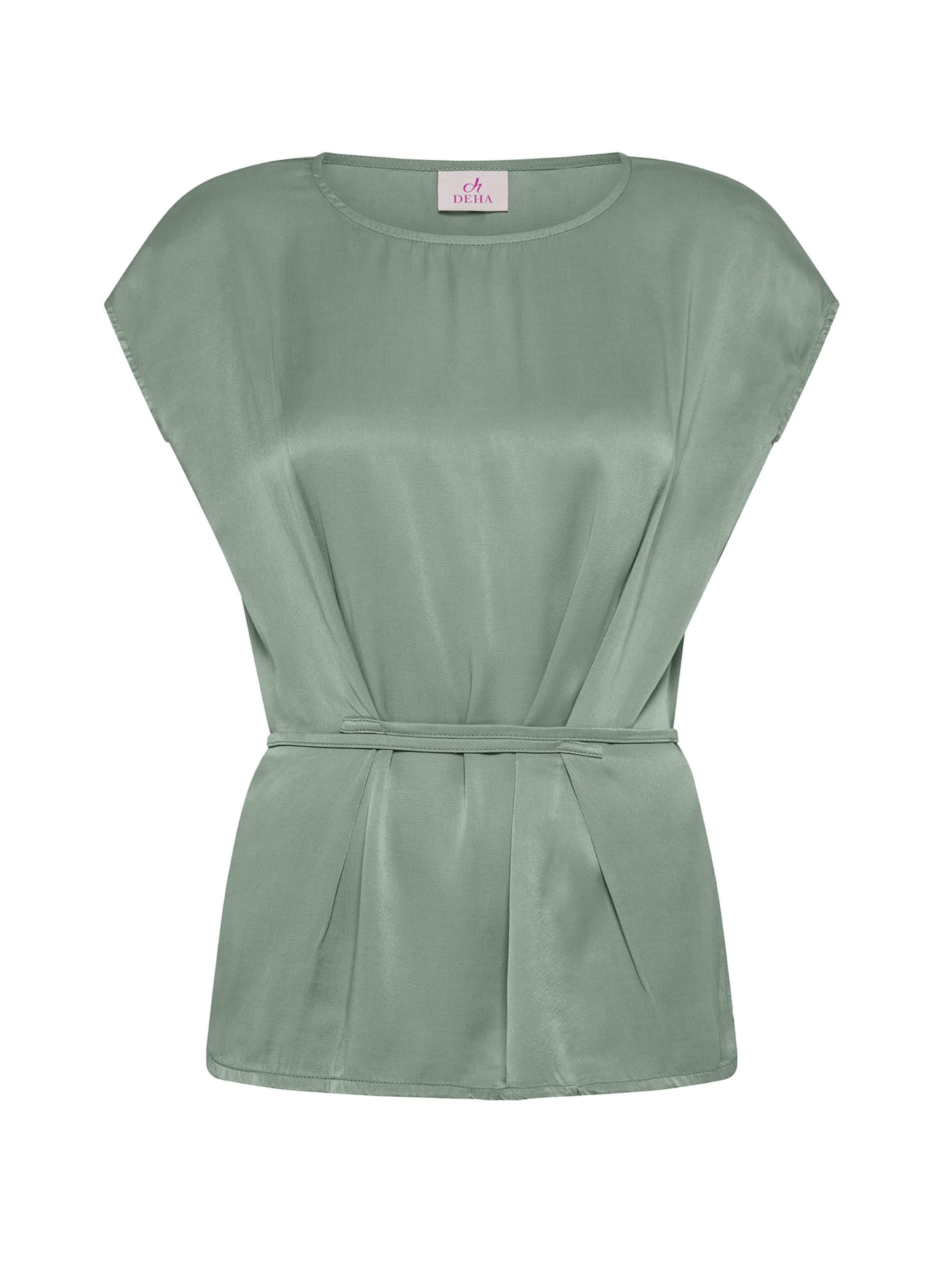 DEHA Blouse in Groen: voorkant