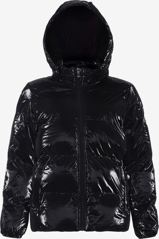 Veste d’hiver nelice en noir : devant