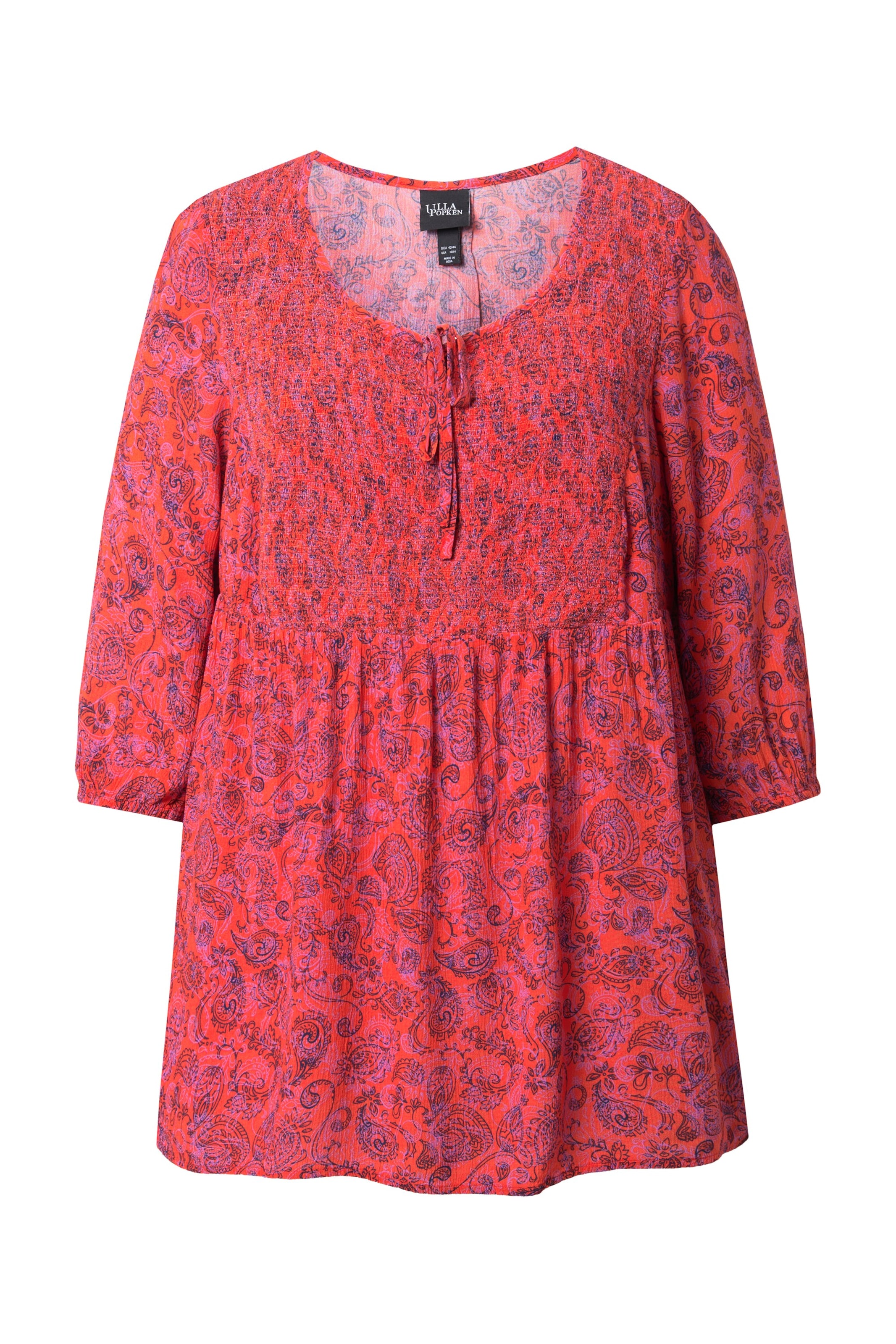 Ulla Popken Blouse in Red: front