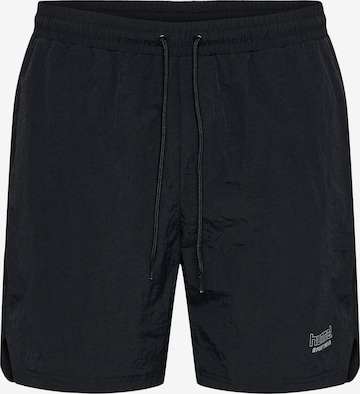 Hummel Workout Pants in Black: front