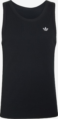 Maglietta 'Trefoil Essentials' di ADIDAS ORIGINALS in nero: frontale