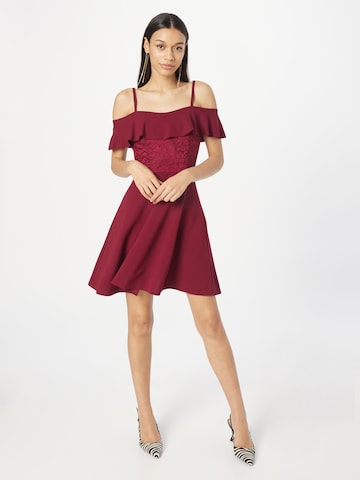 WAL G. Cocktail Dress 'BENEDETTA' in Red: front