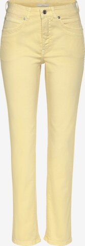 MAC Slimfit Jeans 'Angela New' in Gelb: predná strana