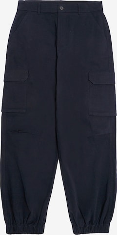 BALMOHK Alt kitsenev Klapptaskutega püksid, värv must: eest vaates