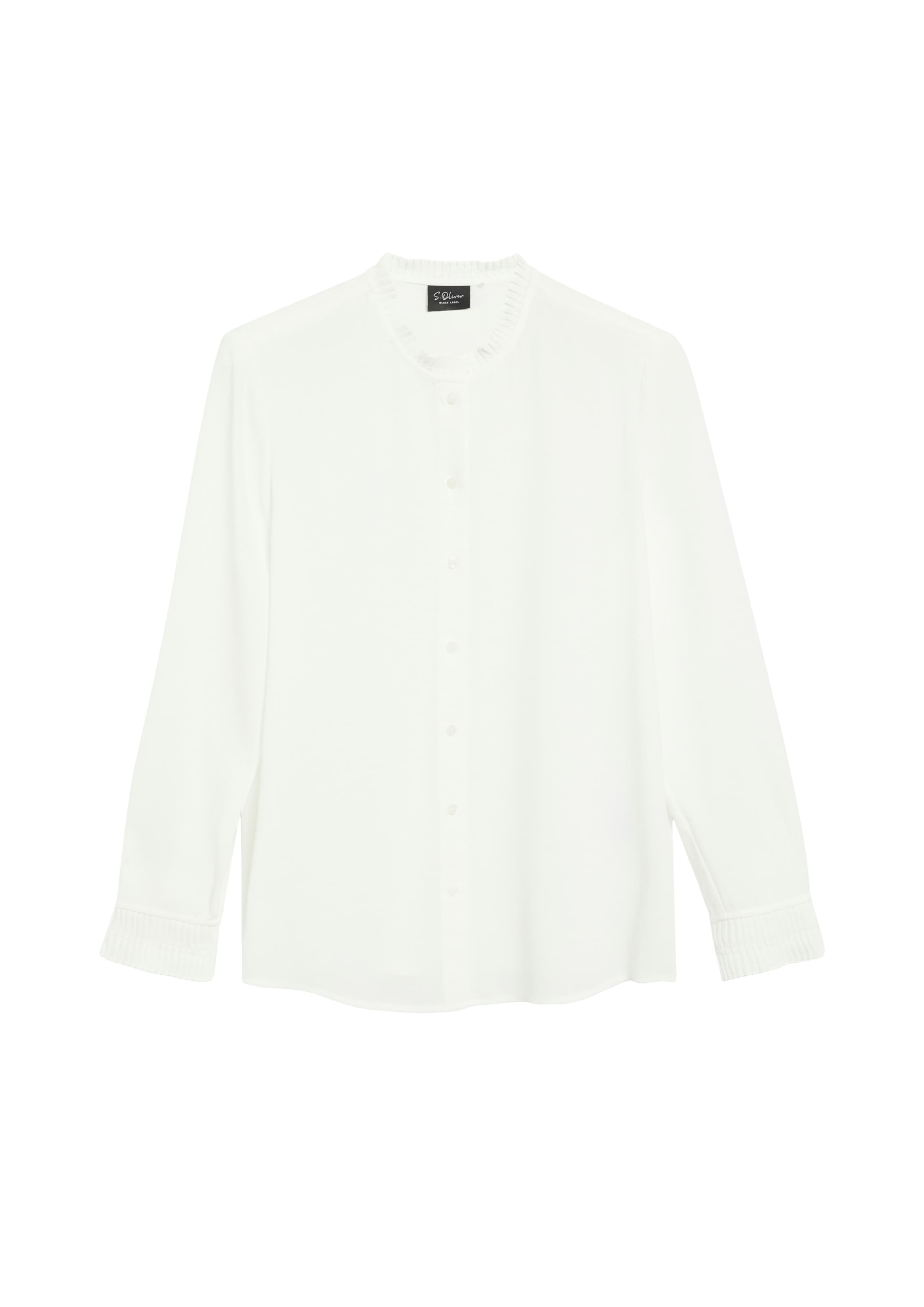 s.Oliver Blouse in Wit: voorkant