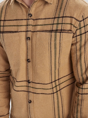 Dxnmxrk Shirt 'DXErvin' in Beige