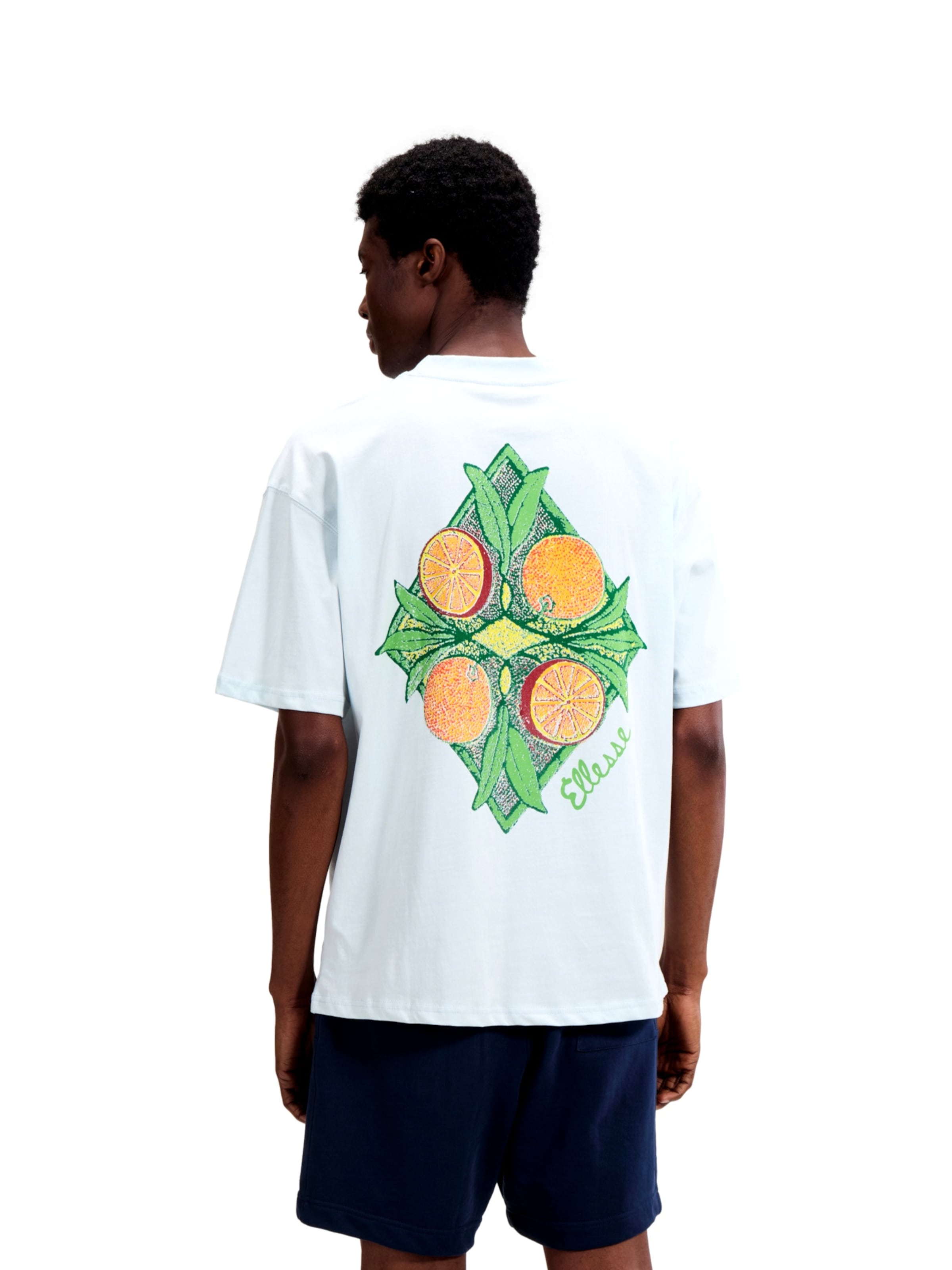 ELLESSE Shirt 'The Citrus Tree' in Blue