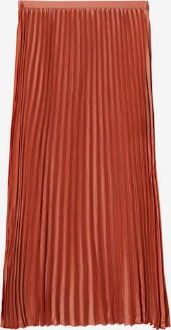 MANGO Skirt 'Dancer-A' in Orange: front