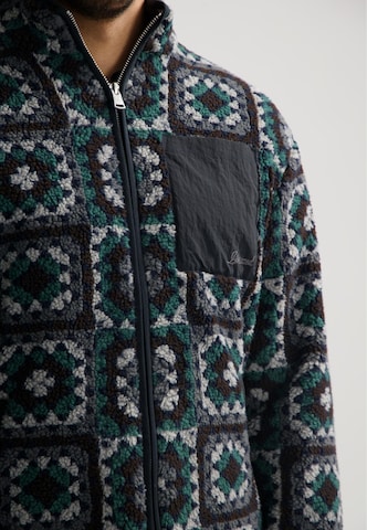 Dstrezzed Fleecejacke 'Bell' in Blau