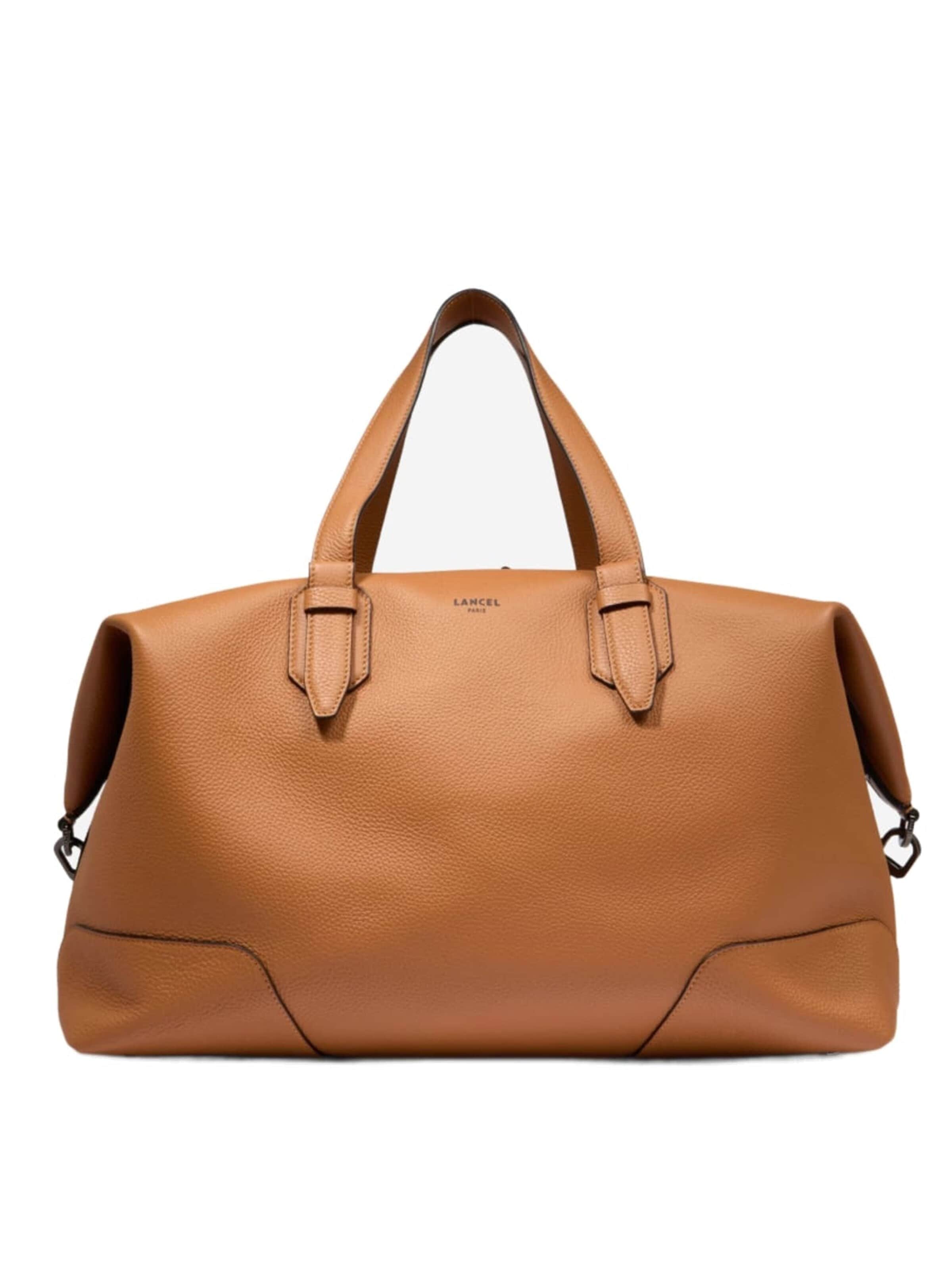 LancelRučna torbica 'Lancel Sac voyage Charlie Camel' - smeđa boja: prednji dio