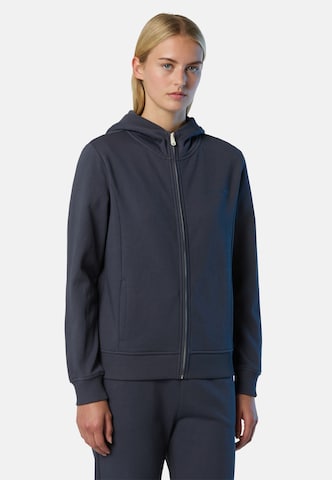 North Sails Sweatjacke in Grau: Vorderseite