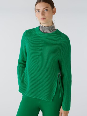 OUI Sweater 'RUBI' in Green: front