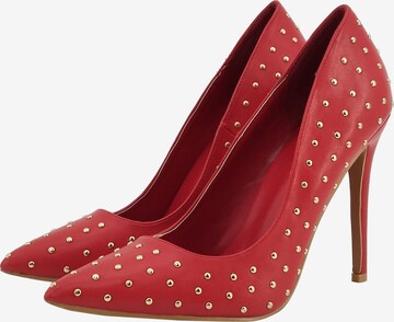 Escarpins faina en rouge