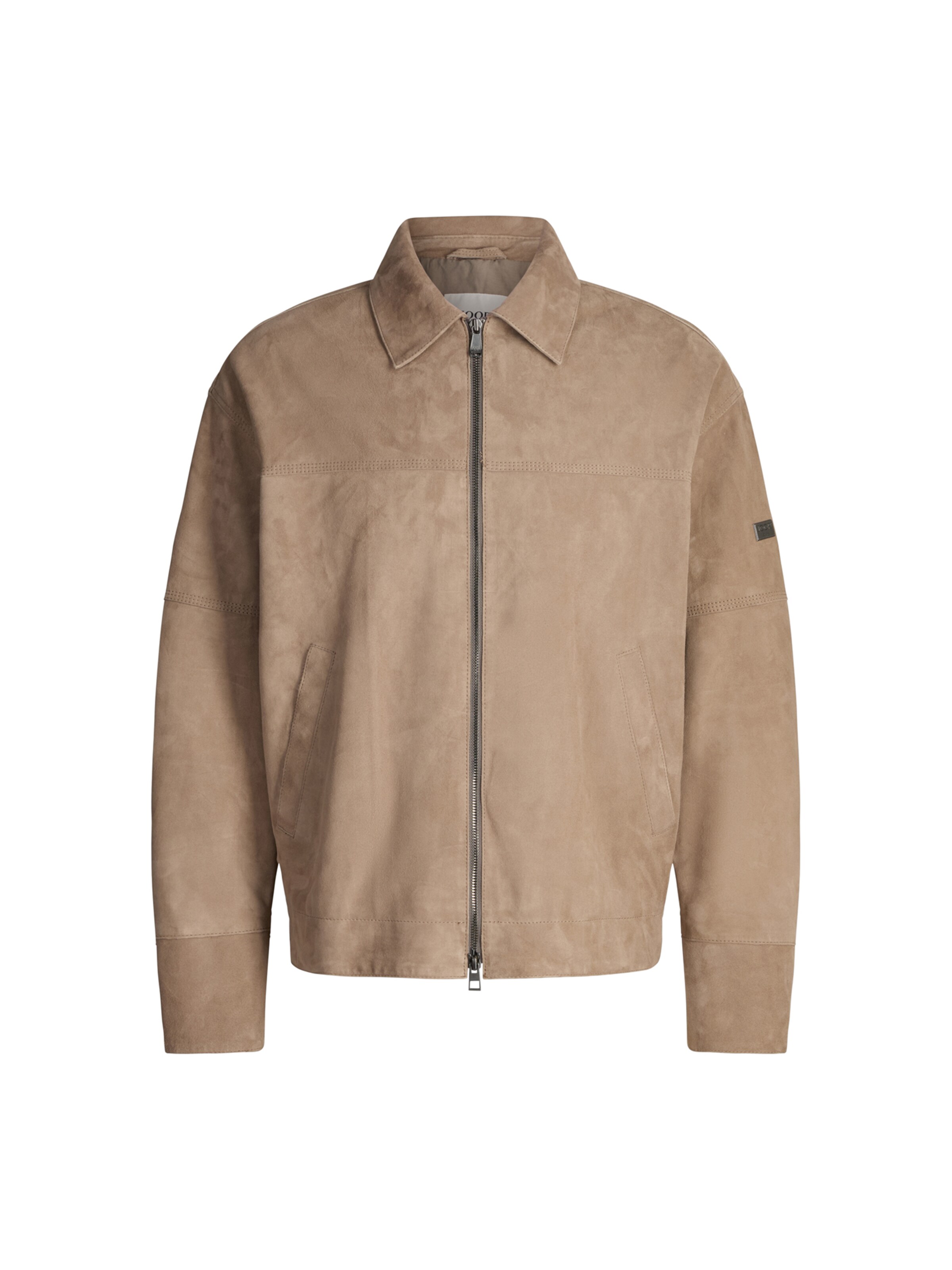 JOOP! Jeans Between-season jacket 'Nevik' in Beige: front