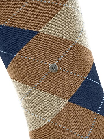 BURLINGTON Knee High Socks 'King' in Brown