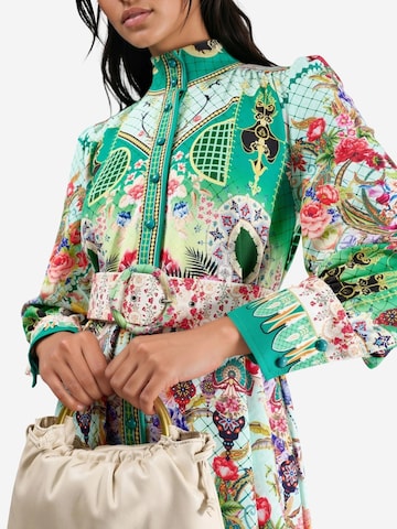 MSN Collection Dress 'Maxi' in Green