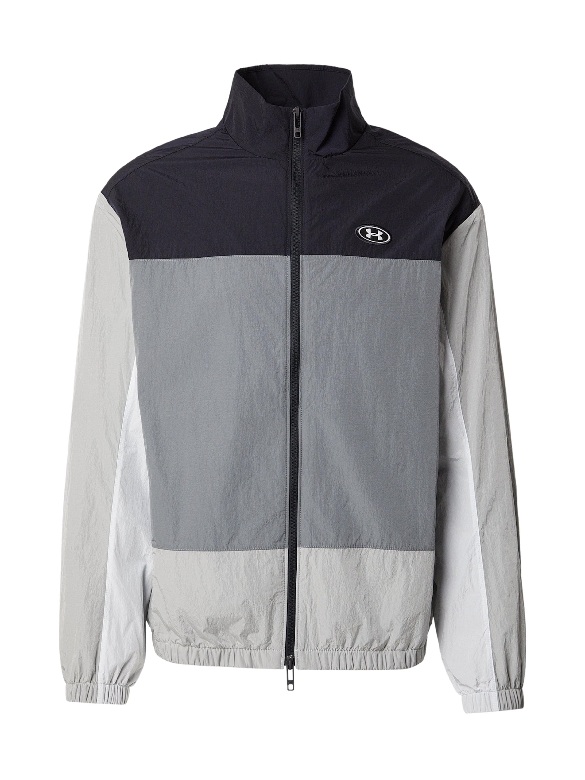 UNDER ARMOUR - Chaqueta deportiva en gris: frente