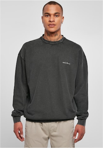 Urban Classics Sweatshirt in Zwart: voorkant