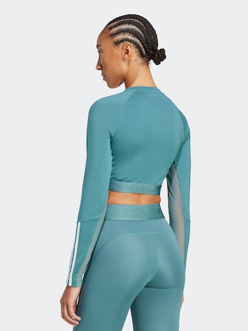 ADIDAS PERFORMANCE Funkcionális felső 'Hyperglam' - zöld