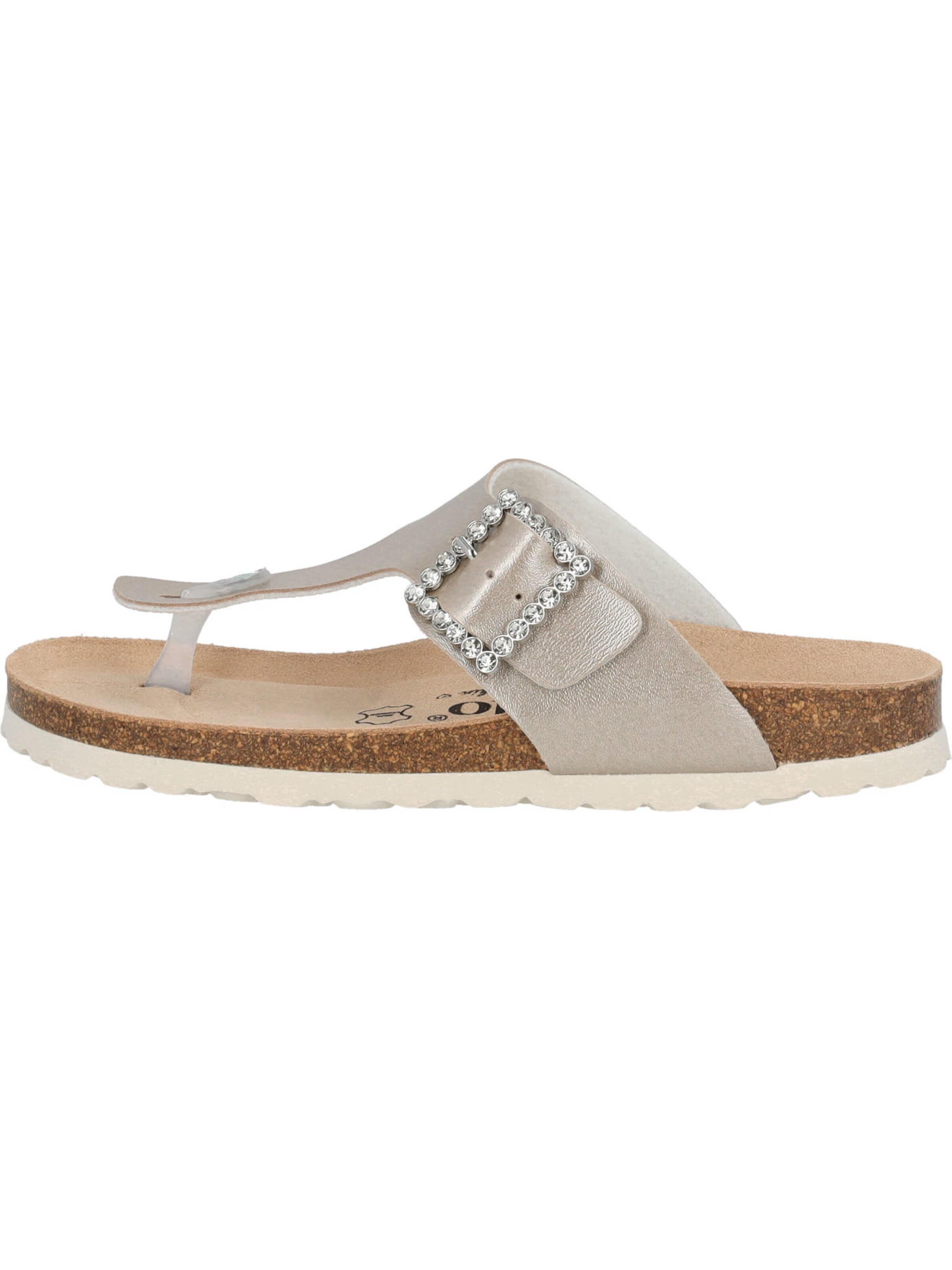 Palado by Sila Sahin T-bar sandals 'Palado Kos SQ by Sila Sahin' in Grey