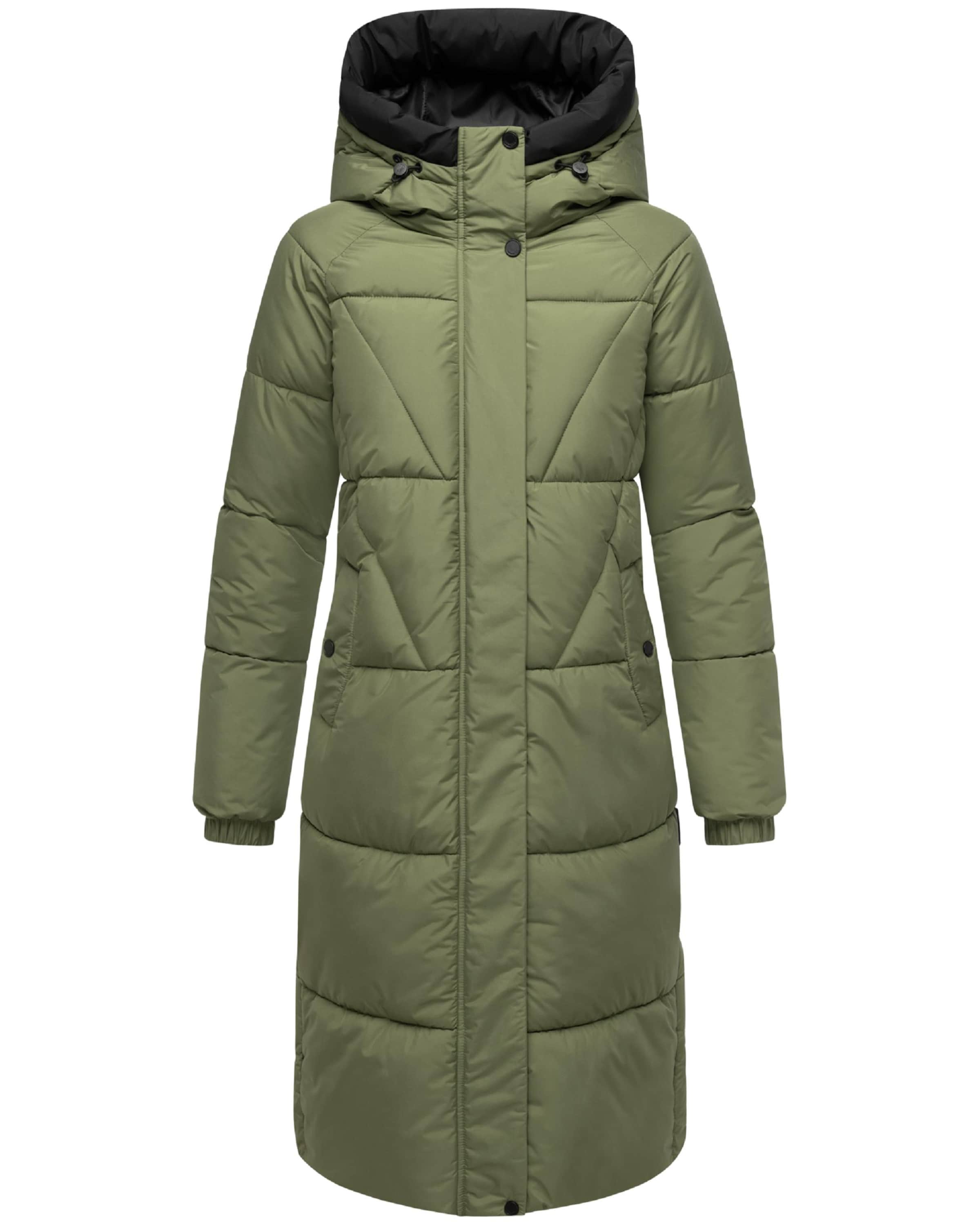 MARIKOO Зимнее пальто 'Yaskaa 16' в Зеленый: спереди