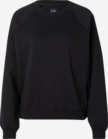 GAP Sweatshirt in Zwart: voorkant