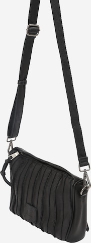 FREDsBRUDER - Bolso de hombro 'Izzle' en negro: frente