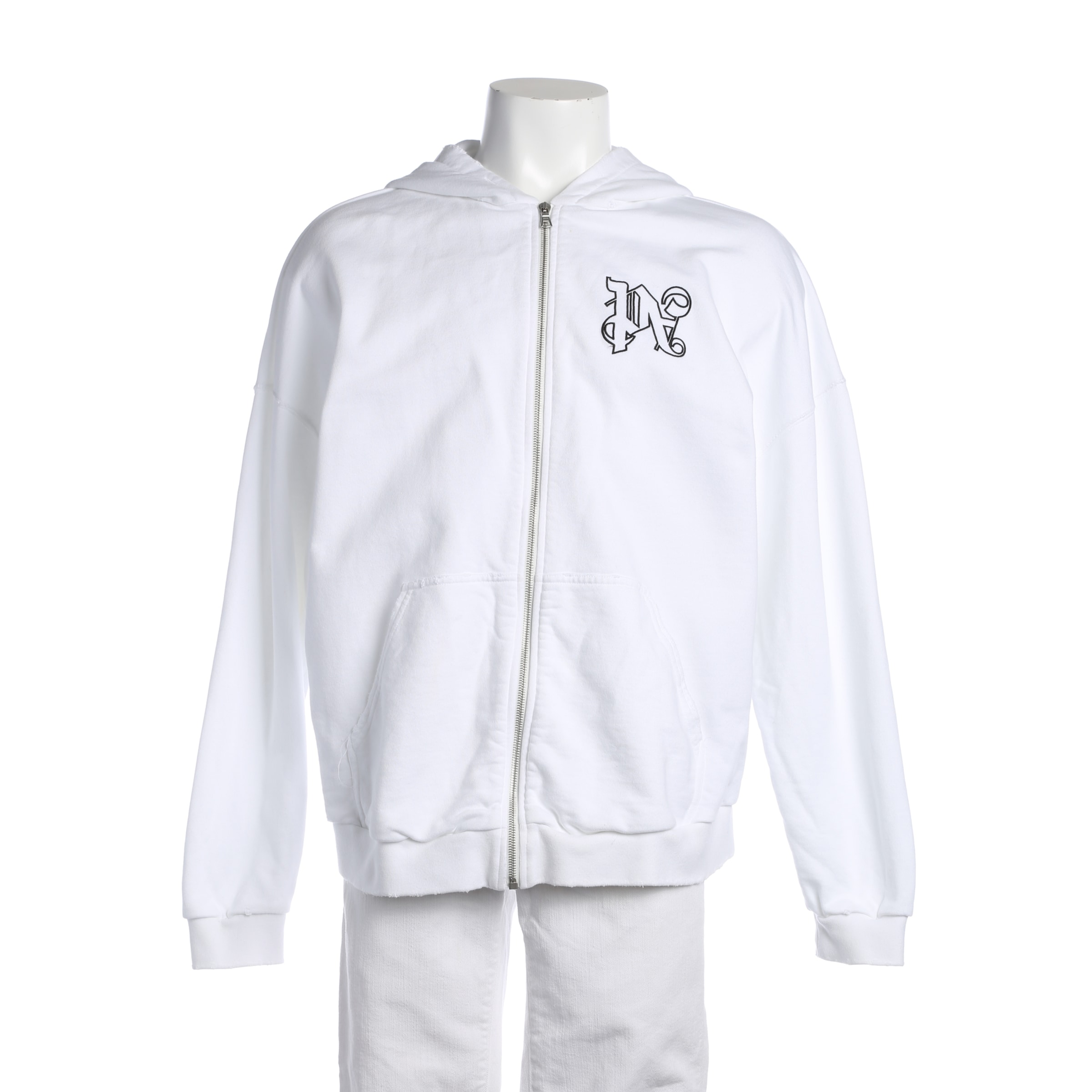 Palm Angels Sweatshirt / Sweatjacke M in Schwarz: Vorderseite