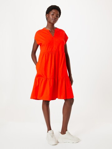 s.Oliver Skjortklänning i orange: framsida