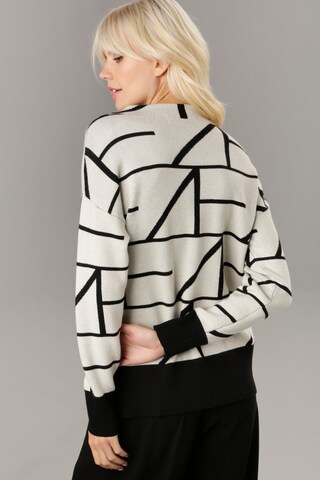Aniston SELECTED Pullover in Weiß