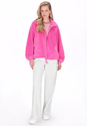 Schmuddelwedda Fleece jacket in Pink