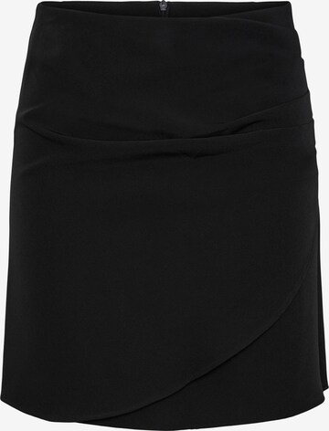 PIECES Spódnica 'Nuleje' w kolorze czarny: przód