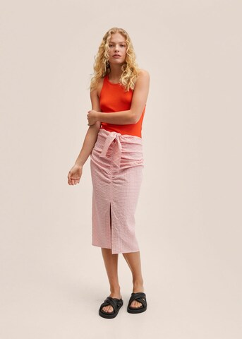 MANGO Rok 'Sienna' in Roze