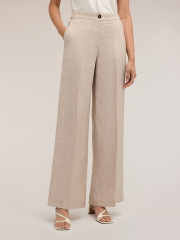 MOTIVI - Pierna ancha Pantalón en beige: frente
