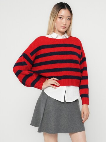 ONLY - Pullover 'ONLAYA' em vermelho