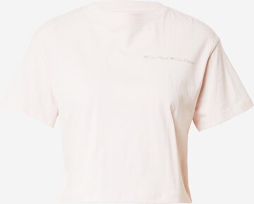 GUESS - Camisa em rosa: frente