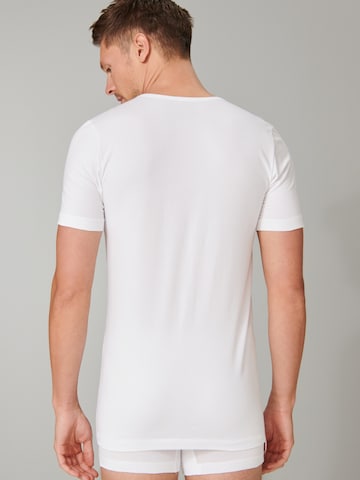 SCHIESSER - Camiseta térmica en blanco