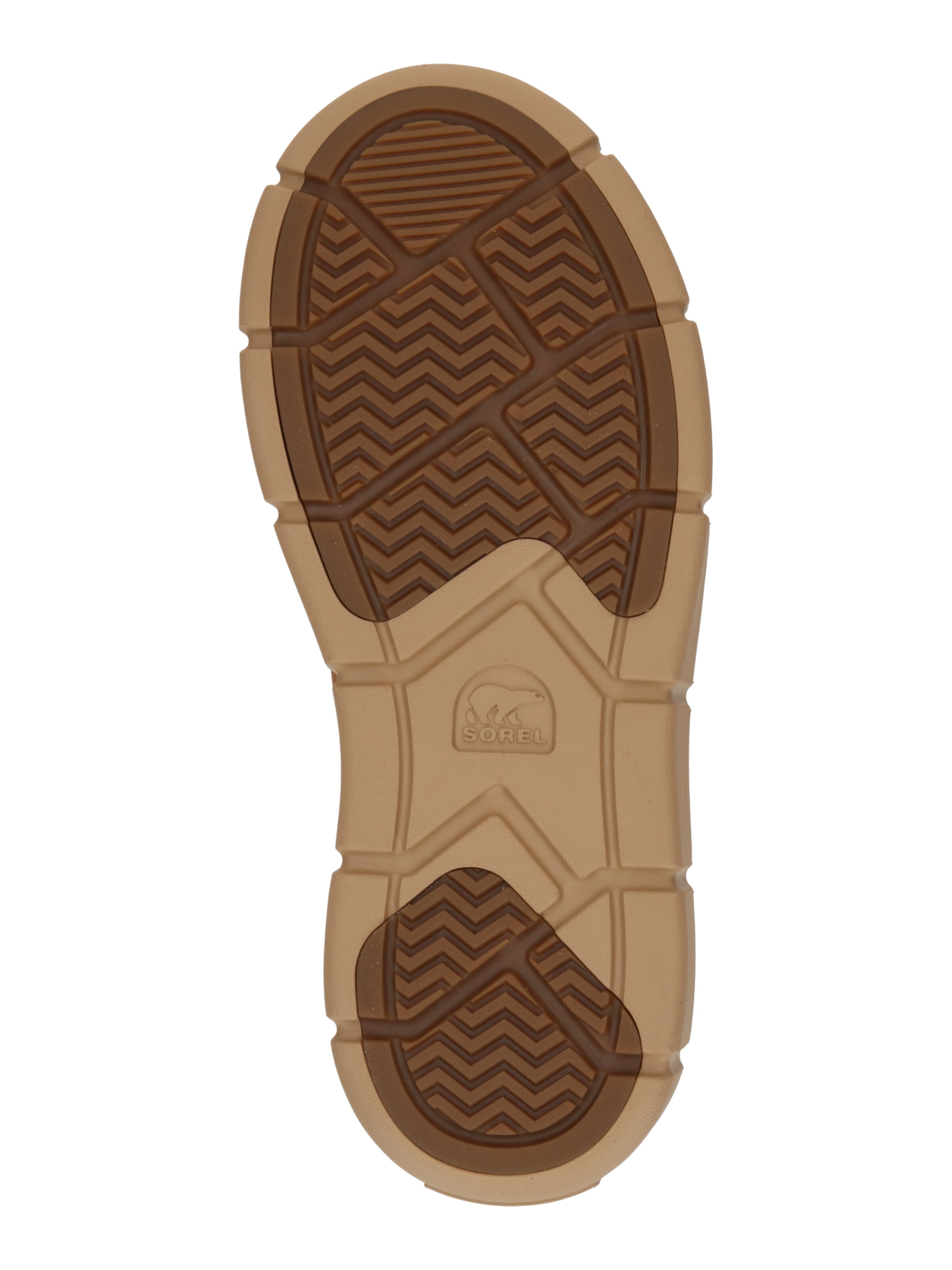 SOREL Schnürstiefelette 'EXPLORER III JOAN' in Braun