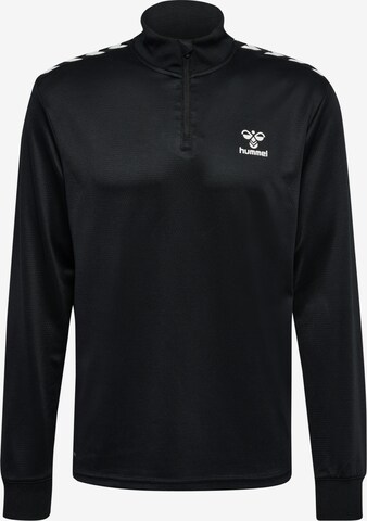 Hummel Athletic Sweatshirt in Black: front